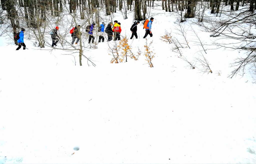Escursione Neve e Natura, Passo di Pradarena